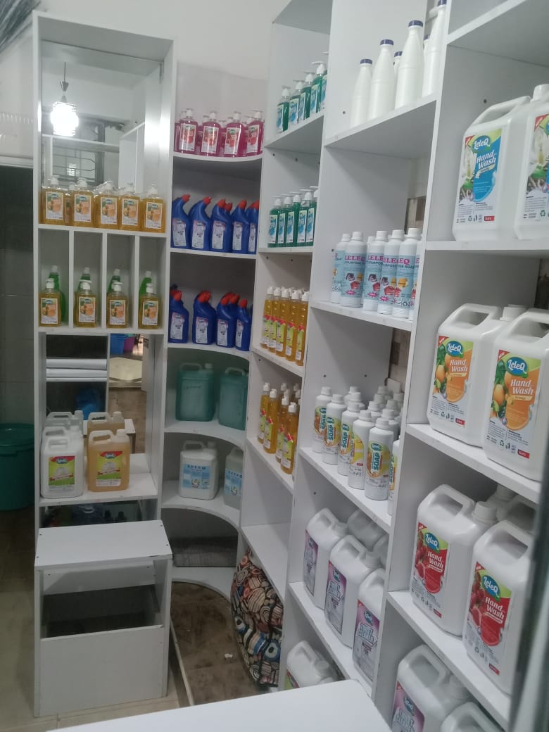 Professional cleaning chemicals and supplies